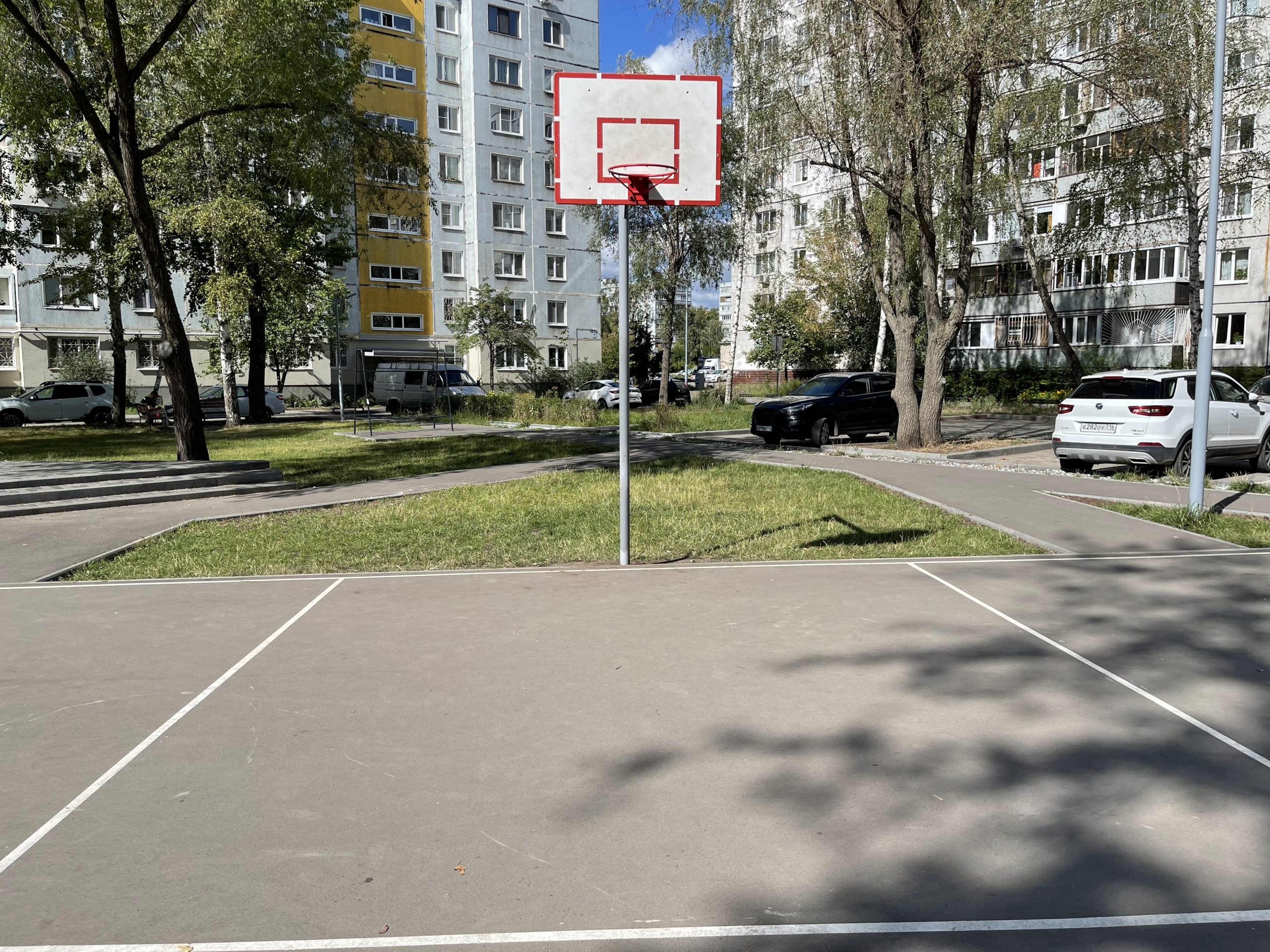 Площадка для стритбола на ул. Батыршина, 35