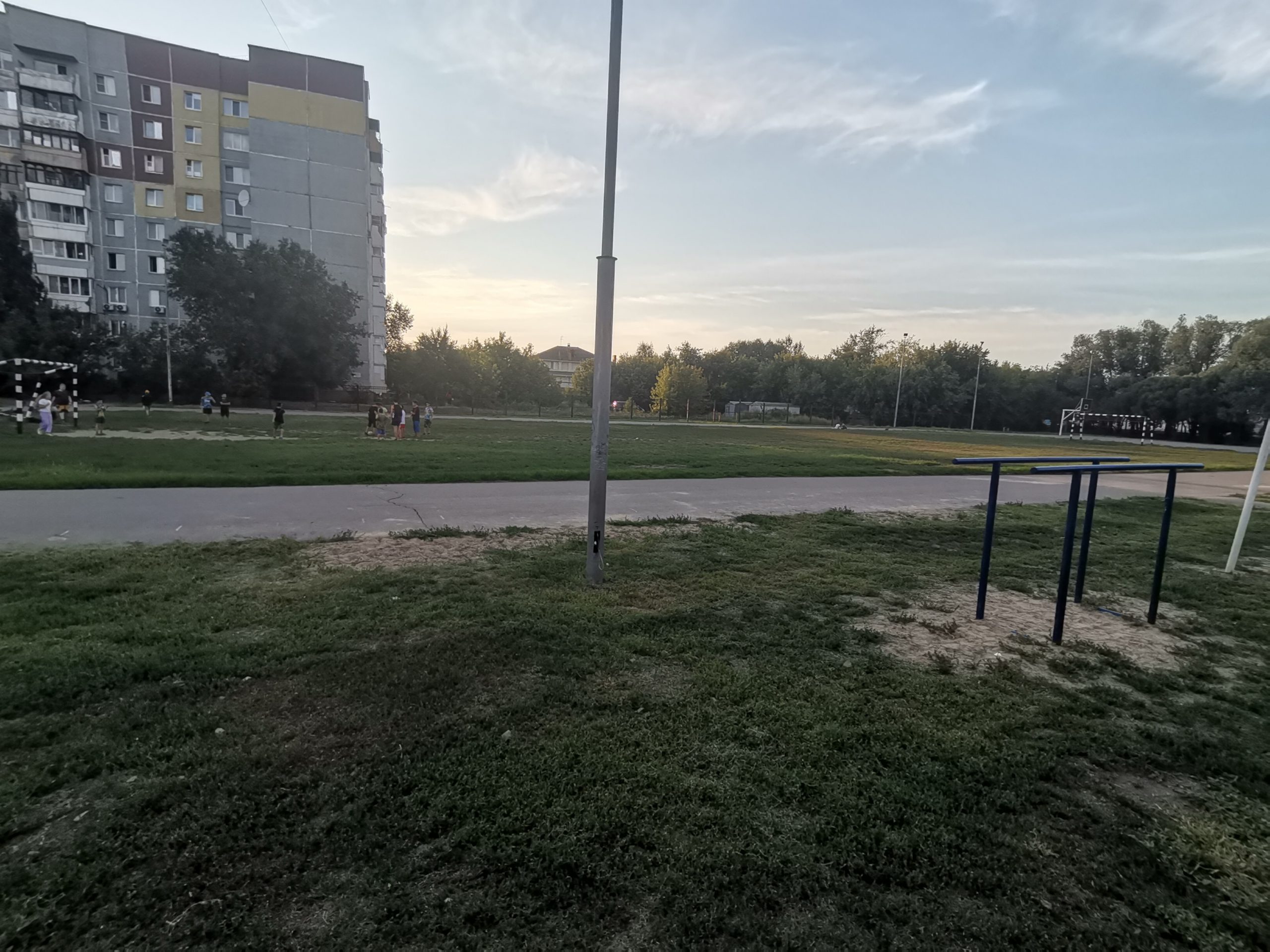 Футбольное поле на территории Школы №55