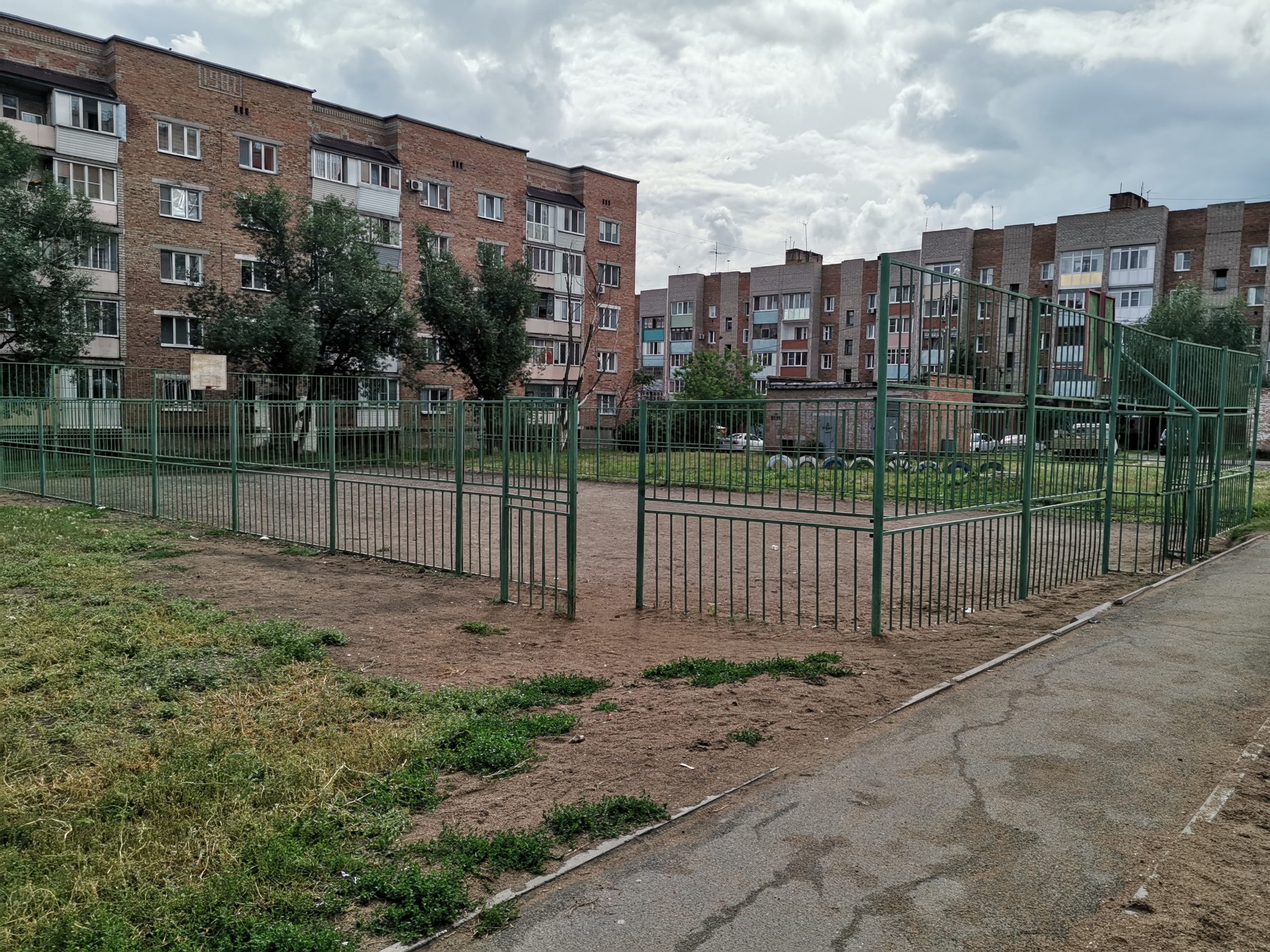 Спортивная площадка на ул. Мельничная, 89 к3