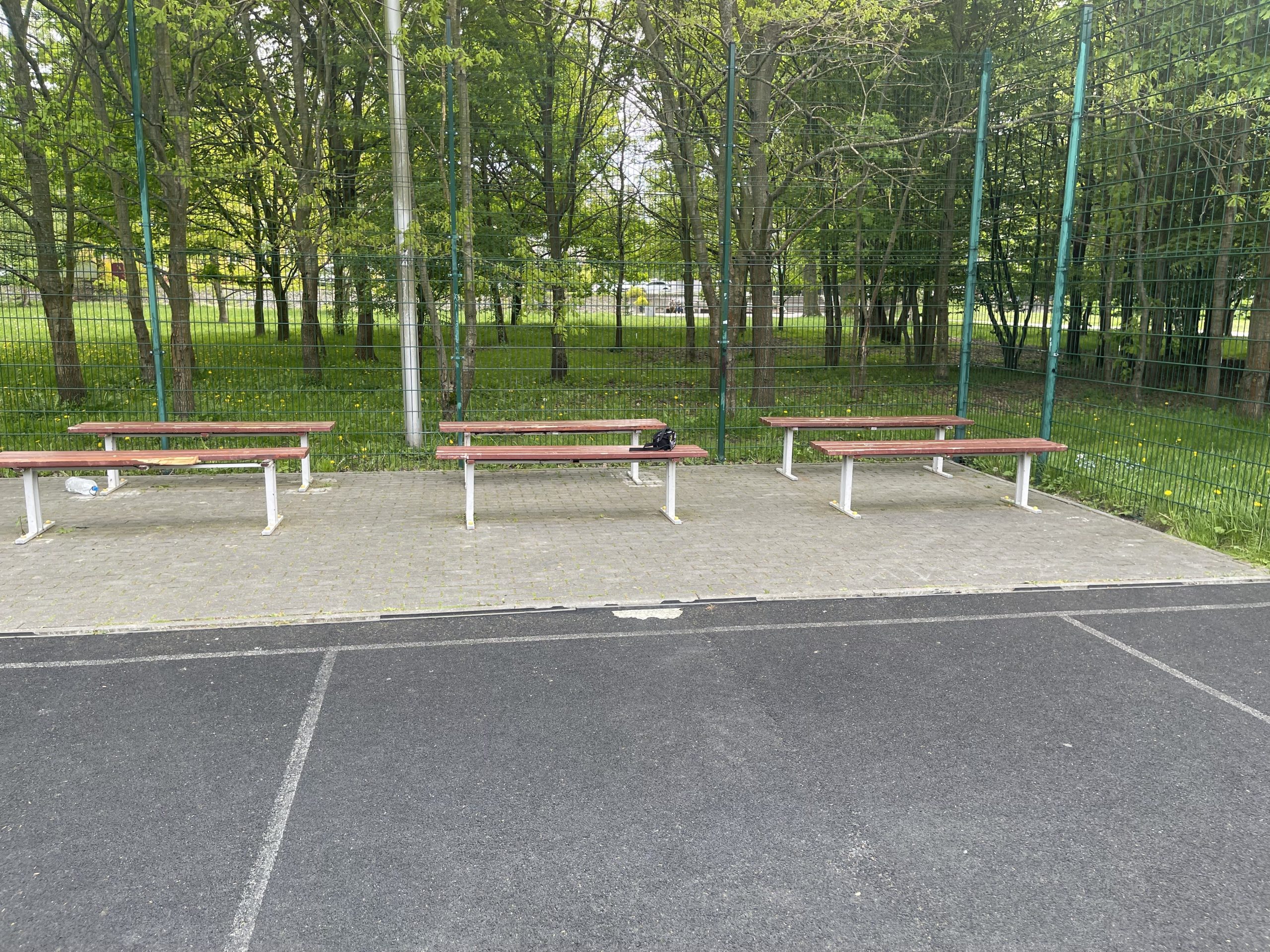 Спортивная площадка в парке Макса Ашманна
